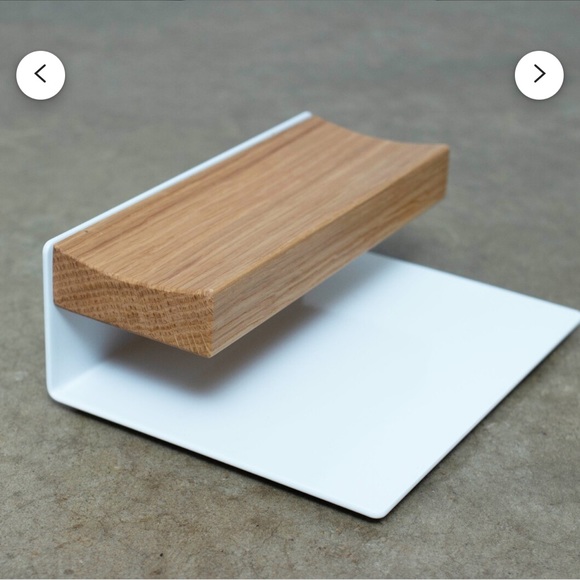 Note and Pen/Pencil Holder / Modern, Minimalist Desktop Organizer - Picture 5 of 5